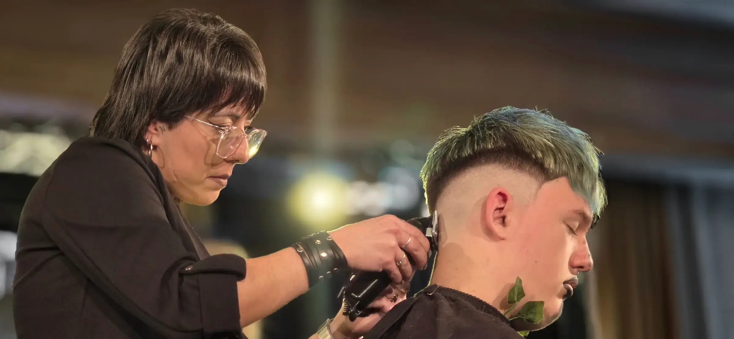 Barbera haciendo un fade en el Campeonato 2026